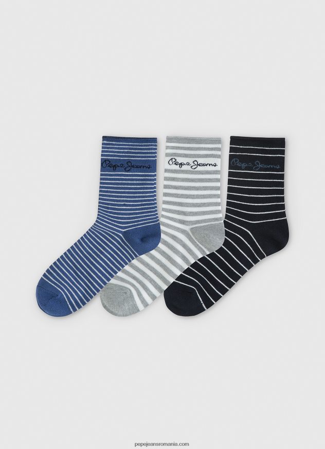 șosete tess pachet de 3 femei Pepe Jeans multi 6Z0R46559