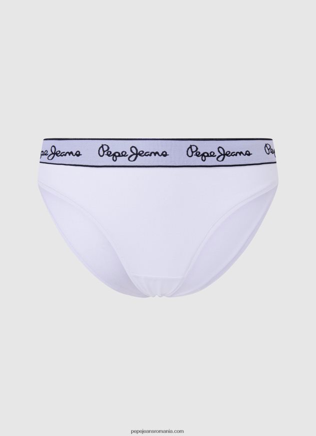 sutien sport din bumbac femei Pepe Jeans marnă cenușie 6Z0R46544