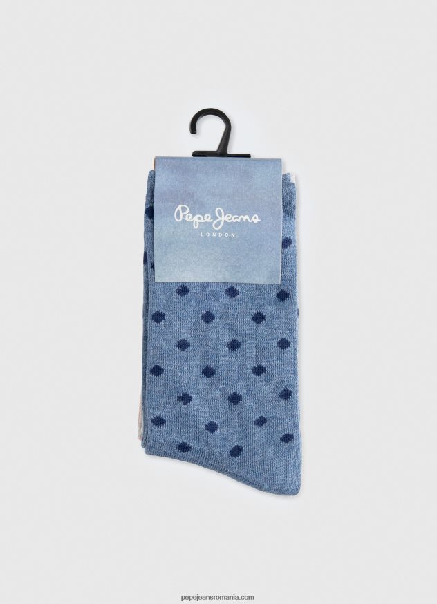 yara pachet de 3 șosete femei Pepe Jeans multi 6Z0R46557