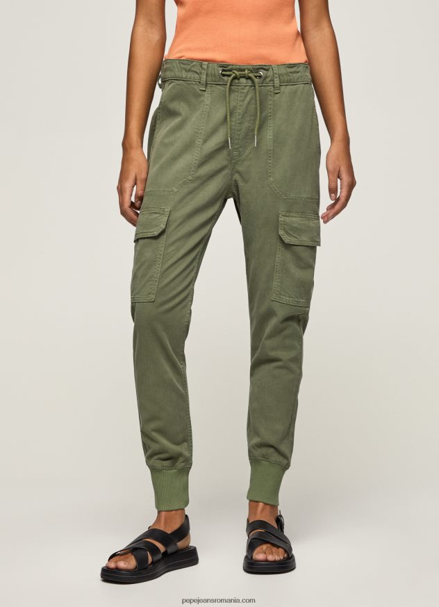 joggeri cargo noi de cruciada femei Pepe Jeans gamă 6Z0R46316