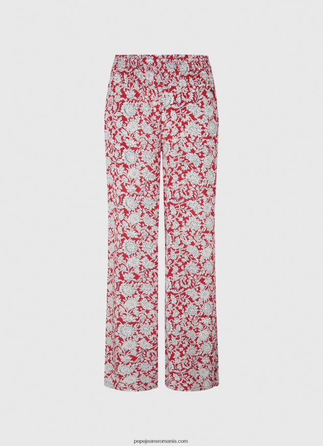 pantaloni largi cu imprimeu floral femei Pepe Jeans multi 6Z0R46304