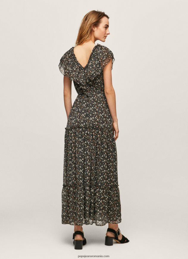 rochie din sifon floral femei Pepe Jeans multi 6Z0R46214