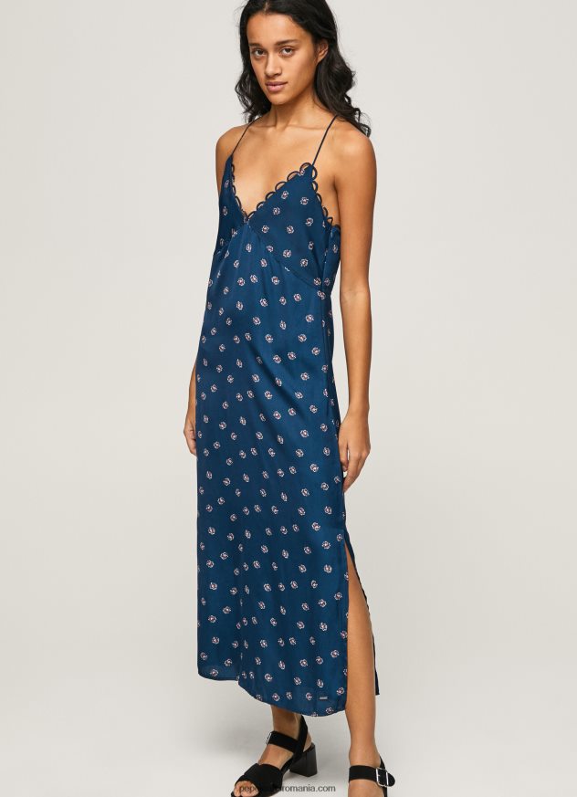 rochie pala floral din satin femei Pepe Jeans multi 6Z0R46161