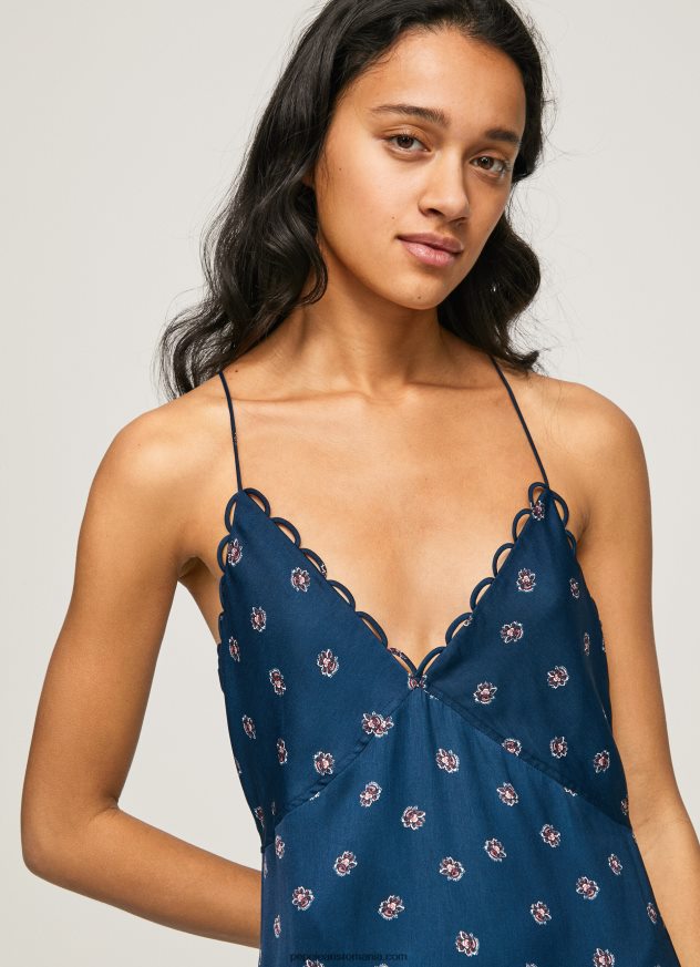 rochie pala floral din satin femei Pepe Jeans multi 6Z0R46161