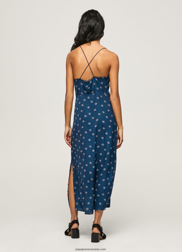 rochie pala floral din satin femei Pepe Jeans multi 6Z0R46161