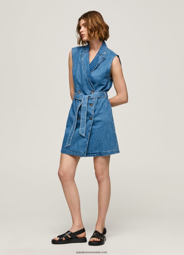 rochie scurtă din denim carmen femei Pepe Jeans denim 6Z0R46154