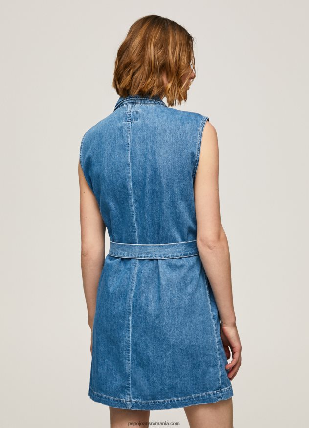 rochie scurtă din denim carmen femei Pepe Jeans denim 6Z0R46154