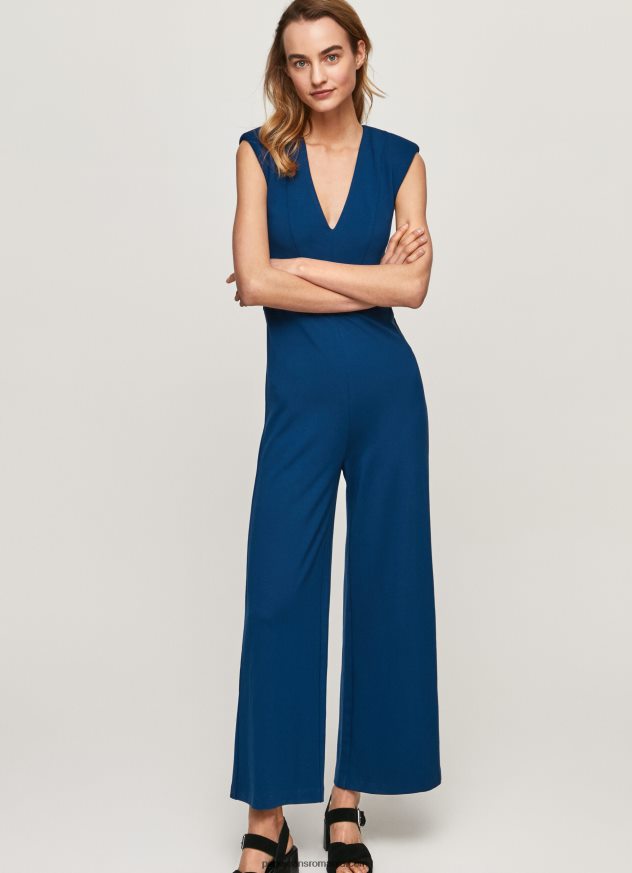 salopetă fără mâneci melody femei Pepe Jeans miezul nopţii 6Z0R46208