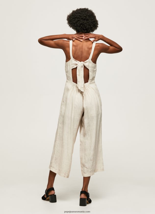 salopetă lungă cu decolteu inimă femei Pepe Jeans piatră 6Z0R46153