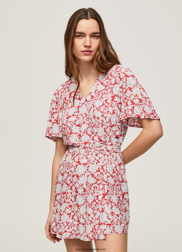 salopetă scurtă cu imprimeu floral femei Pepe Jeans multi 6Z0R46168