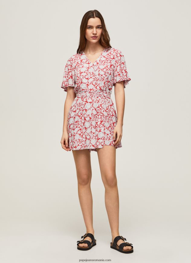 salopetă scurtă cu imprimeu floral femei Pepe Jeans multi 6Z0R46168