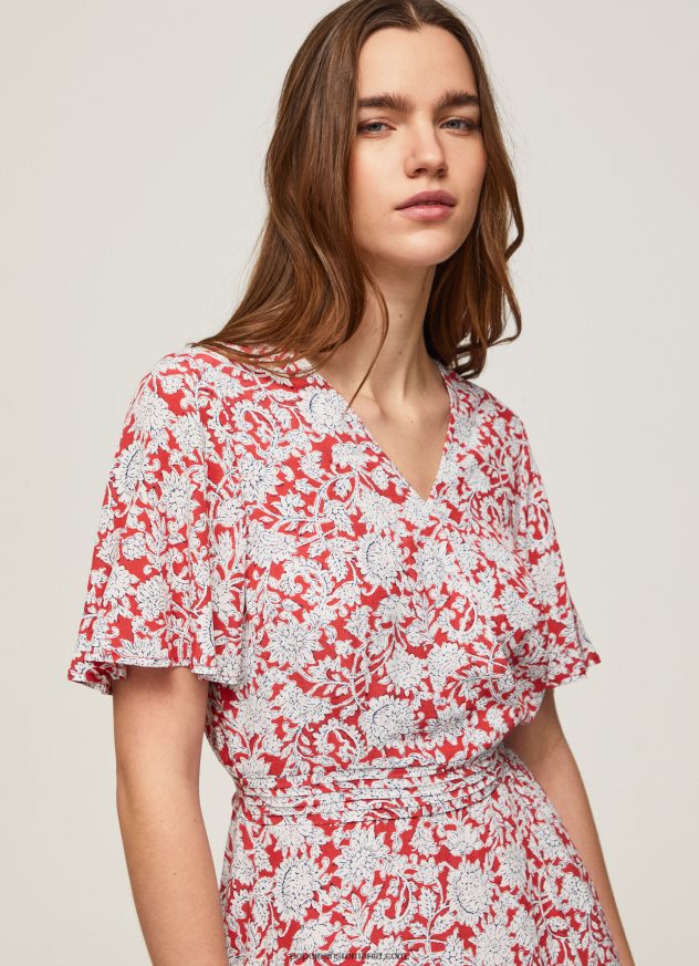 salopetă scurtă cu imprimeu floral femei Pepe Jeans multi 6Z0R46168