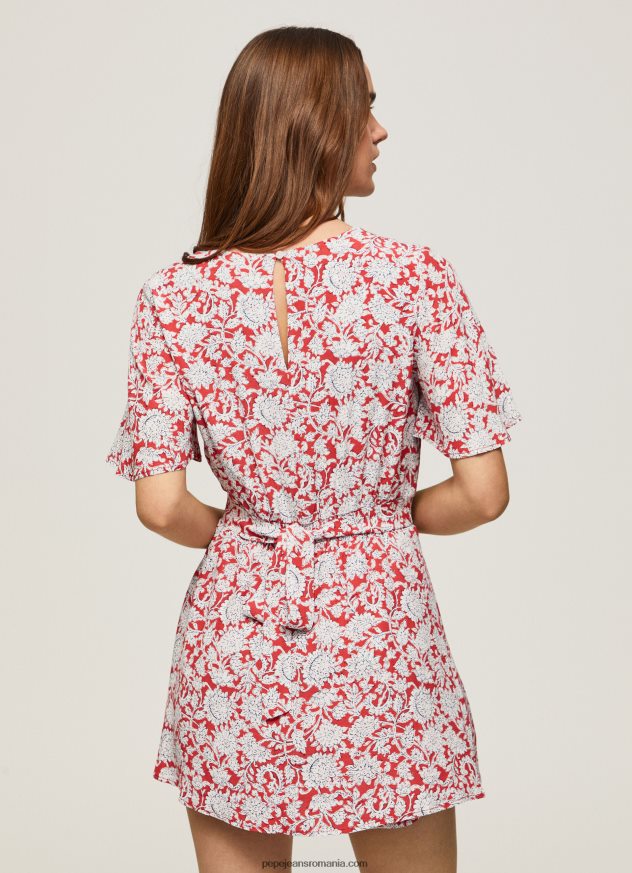 salopetă scurtă cu imprimeu floral femei Pepe Jeans multi 6Z0R46168