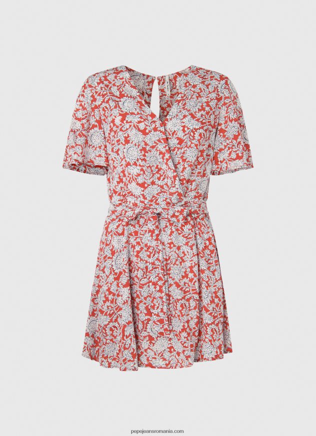 salopetă scurtă cu imprimeu floral femei Pepe Jeans multi 6Z0R46168