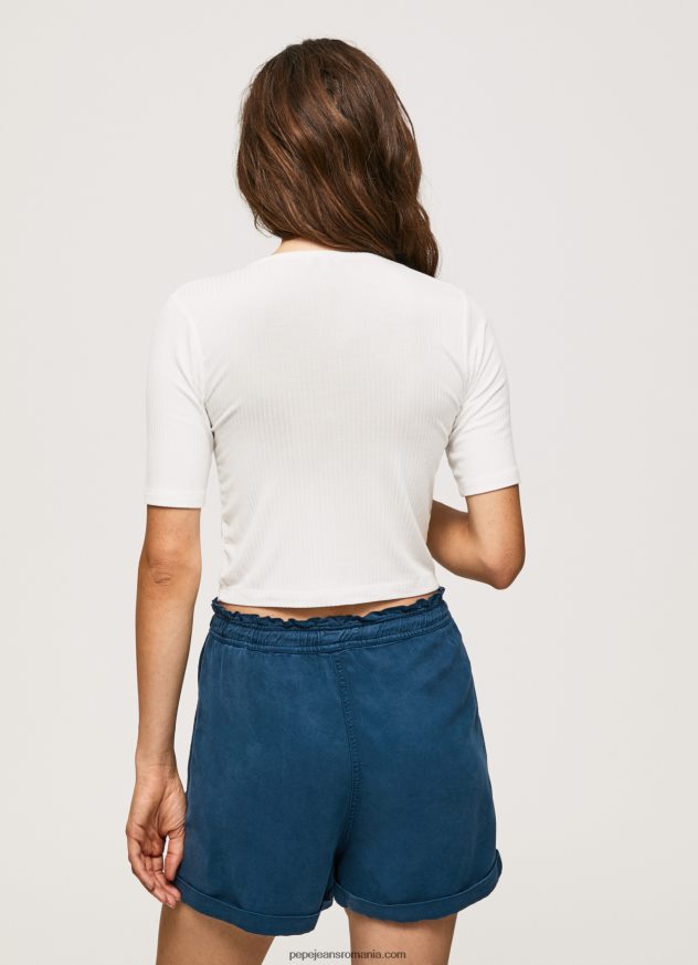 cămașă cardigan cu nervuri femei Pepe Jeans mousse 6Z0R46383