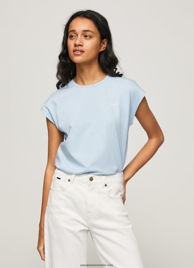 tricou de bază bloom cu logo femei Pepe Jeans dafin 6Z0R46448