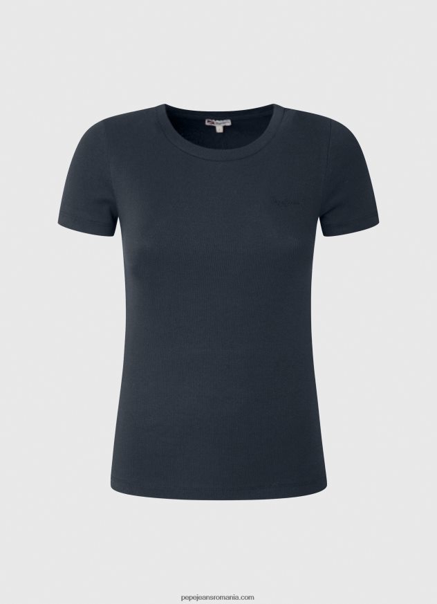 tricou din bumbac cu logo femei Pepe Jeans dulwich 6Z0R46417