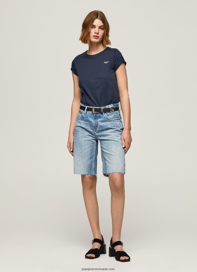 tricou din bumbac cu maneca scurta femei Pepe Jeans dulwich 6Z0R46430