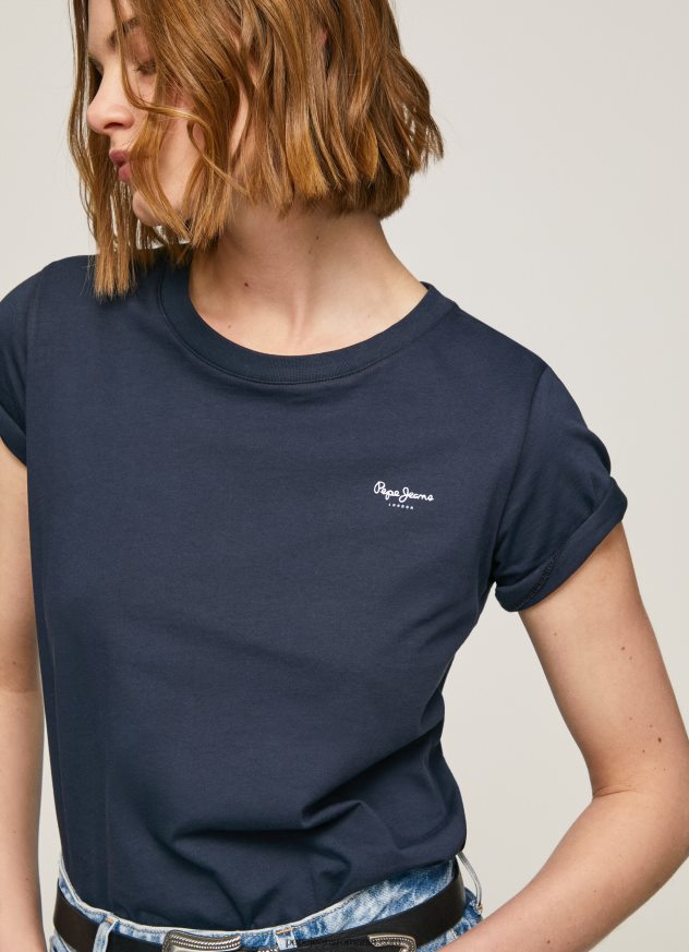 tricou din bumbac cu maneca scurta femei Pepe Jeans dulwich 6Z0R46430