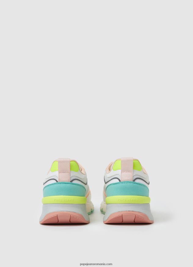 adidași brit pro strălucitori pentru alergare femei Pepe Jeans alb 6Z0R46576