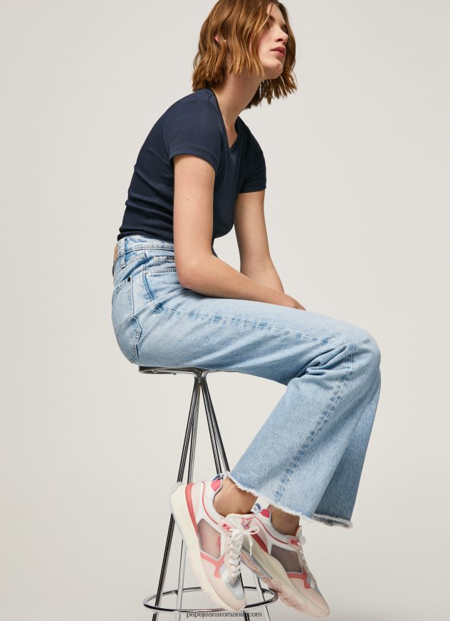 adidași brit pro strălucitori pentru alergare femei Pepe Jeans roz moale 6Z0R46575