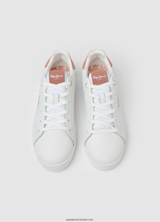 adidași clasici milton soft femei Pepe Jeans alb 6Z0R46584