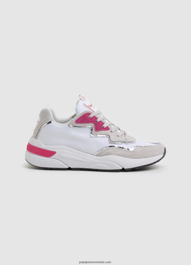 adidași combinați arrow light femei Pepe Jeans alb 6Z0R46602