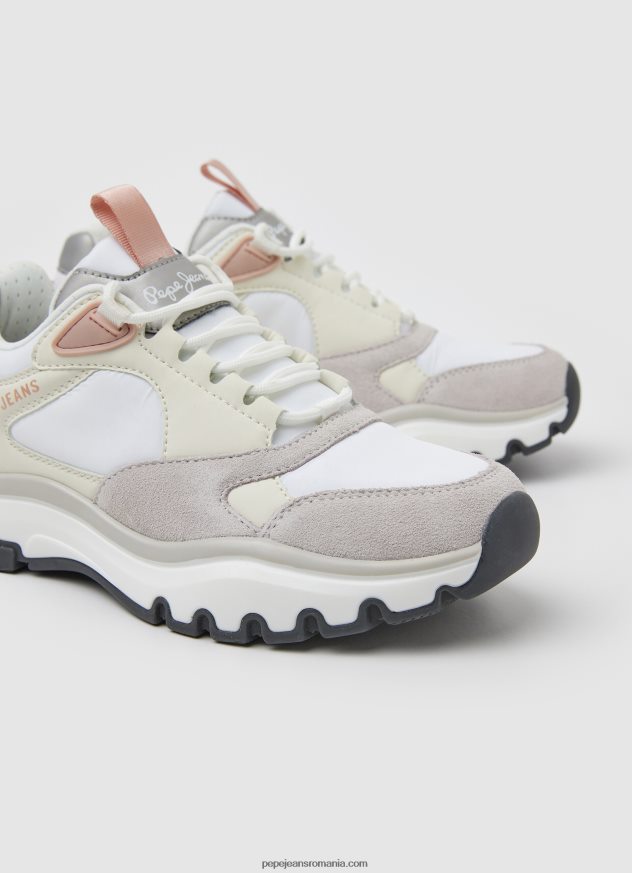 adidași combinați banksy uni femei Pepe Jeans alb 6Z0R46581