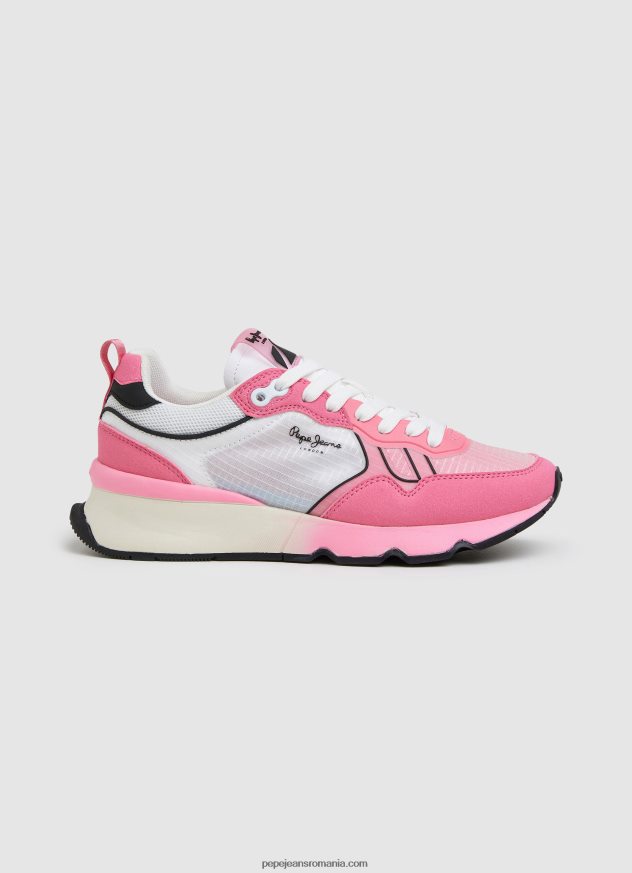 adidași combinați brit pro neon femei Pepe Jeans roz neon 6Z0R46577