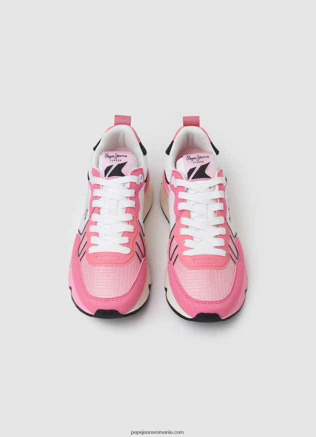 adidași combinați brit pro neon femei Pepe Jeans roz neon 6Z0R46577