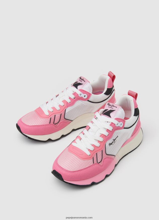adidași combinați brit pro neon femei Pepe Jeans roz neon 6Z0R46577