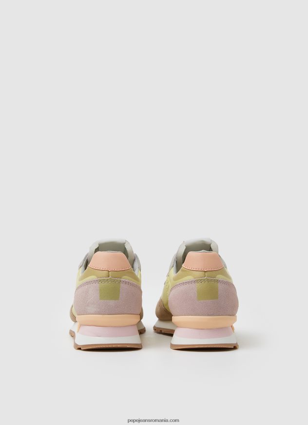 adidași combinați cu imprimeu brit femei Pepe Jeans răsărit 6Z0R46617