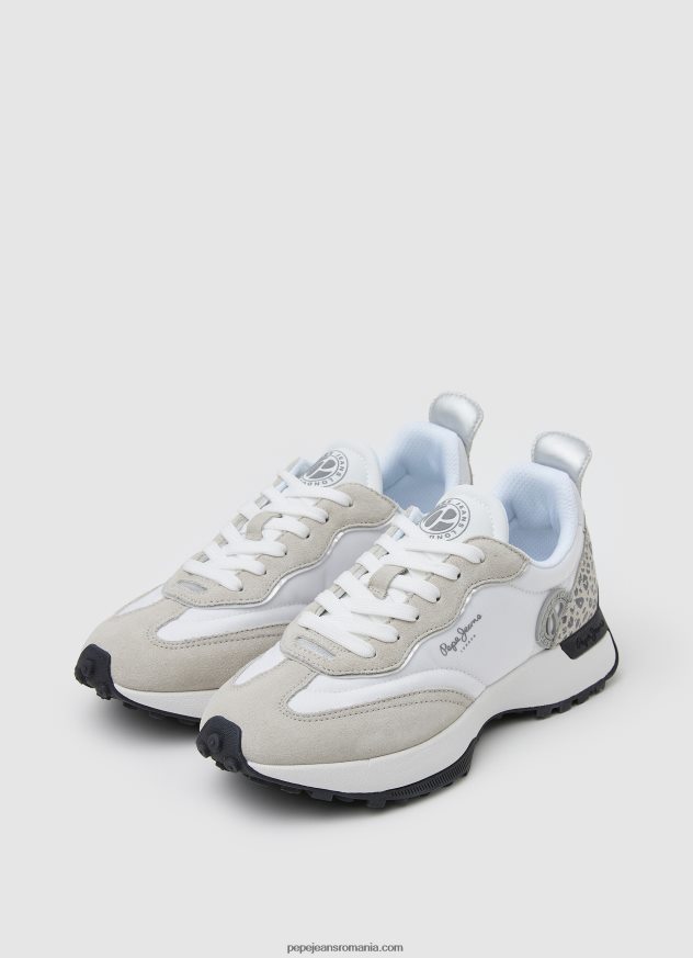 adidași combinați lucky leo femei Pepe Jeans alb de fabrică 6Z0R46573