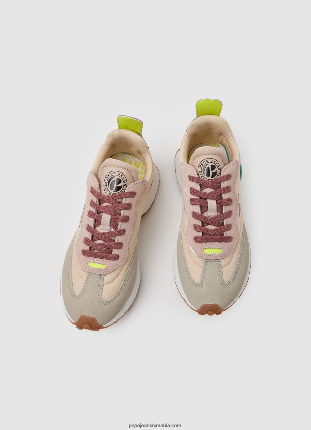 adidași combinați lucky leo femei Pepe Jeans roz pal 6Z0R46579
