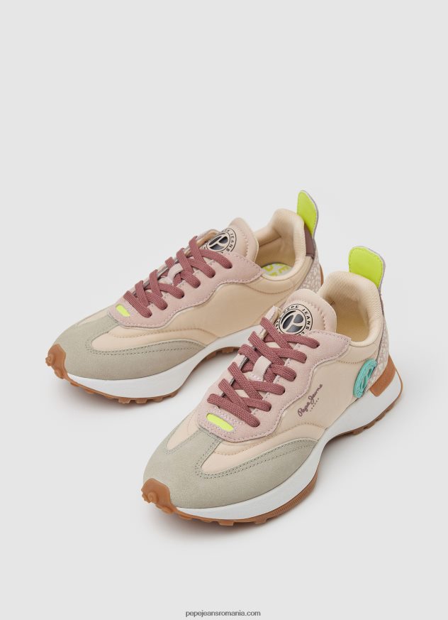 adidași combinați lucky leo femei Pepe Jeans roz pal 6Z0R46579