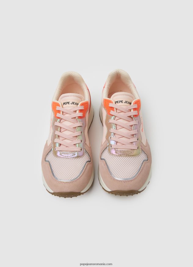 adidași combinați moale joy star femei Pepe Jeans roz mov 6Z0R46582