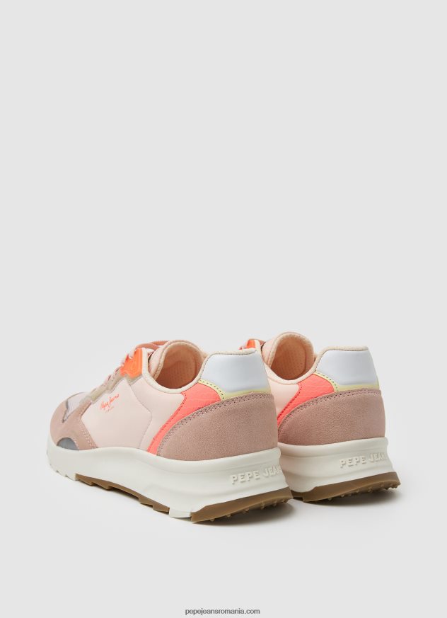 adidași combinați moale joy star femei Pepe Jeans roz mov 6Z0R46582
