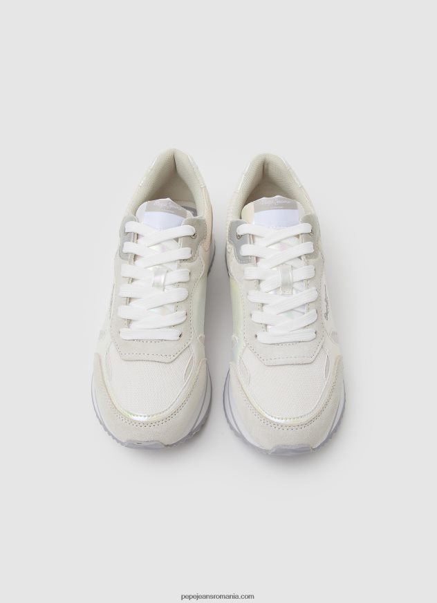 adidași combinați rusper pearl femei Pepe Jeans alb 6Z0R46596