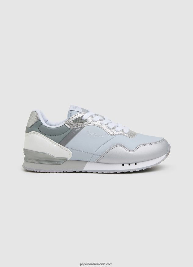 adidași de alergare albal london femei Pepe Jeans argint 6Z0R46610