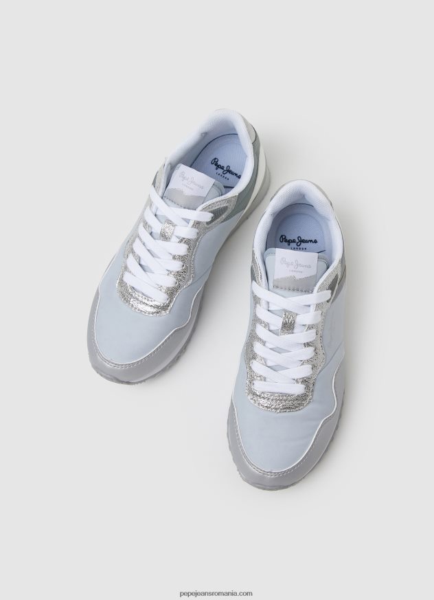 adidași de alergare albal london femei Pepe Jeans argint 6Z0R46610