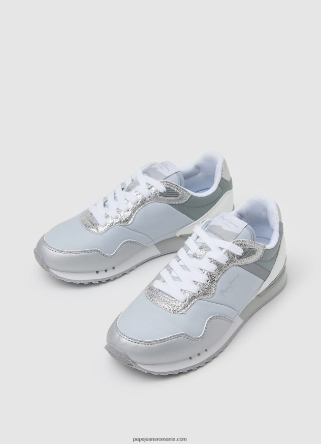 adidași de alergare albal london femei Pepe Jeans argint 6Z0R46610