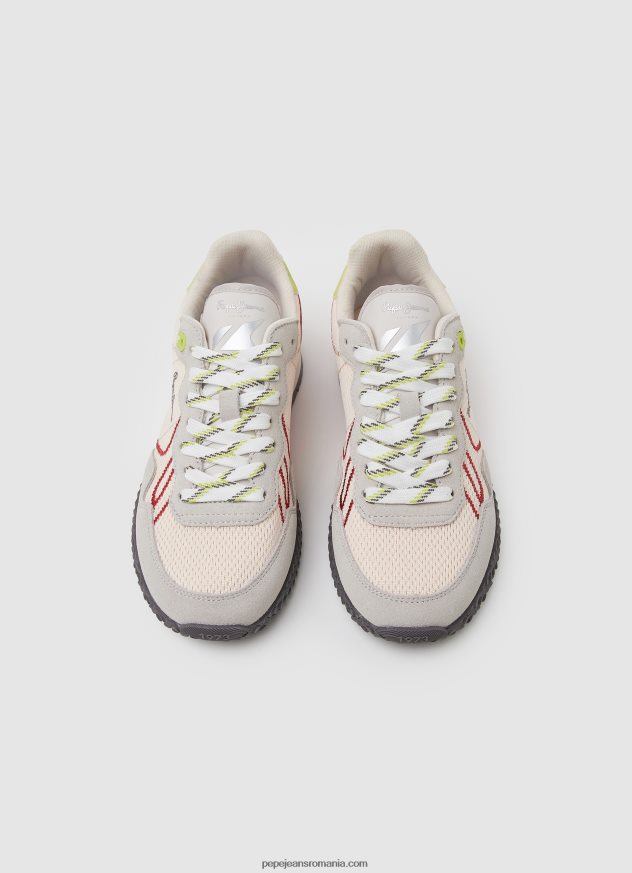 adidași de alergare holland mesh femei Pepe Jeans roz 6Z0R46604