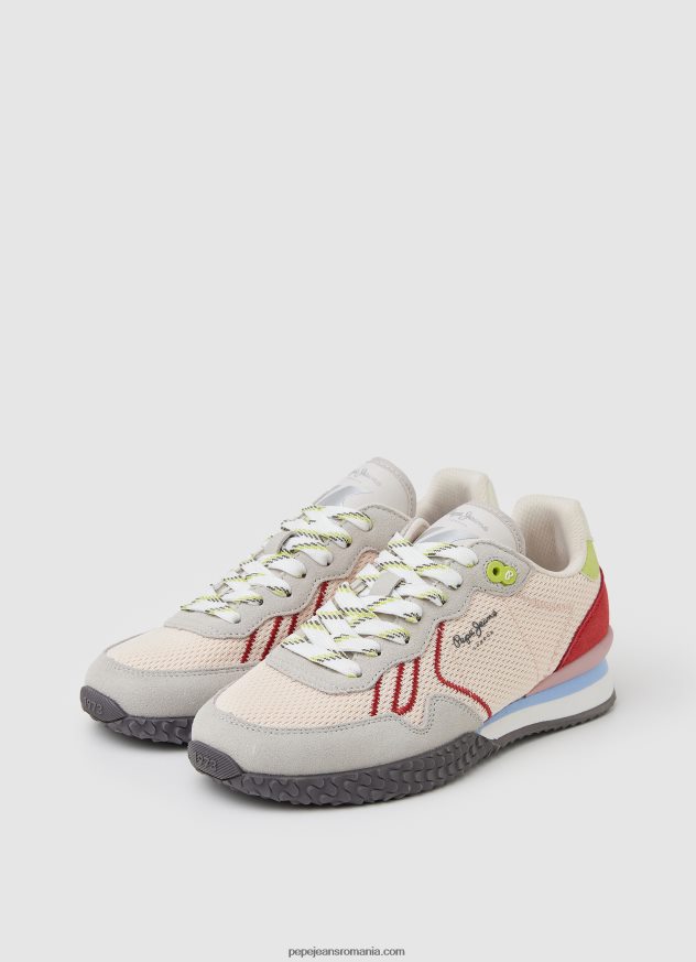 adidași de alergare holland mesh femei Pepe Jeans roz 6Z0R46604