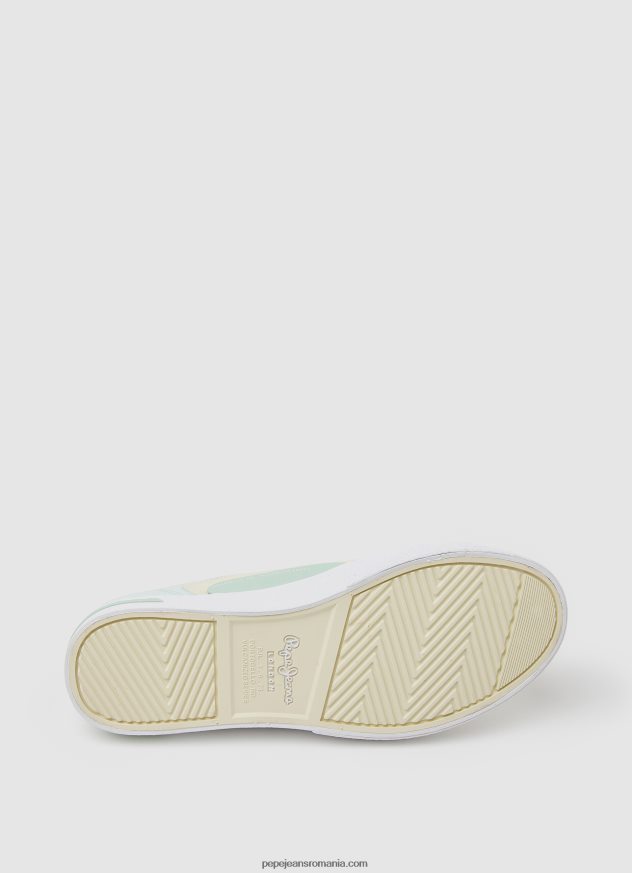 adidași de bază Kenton Road femei Pepe Jeans lămâie pastelată 6Z0R46634