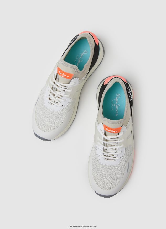 adidași tehnici de vară joy tech femei Pepe Jeans alb 6Z0R46606