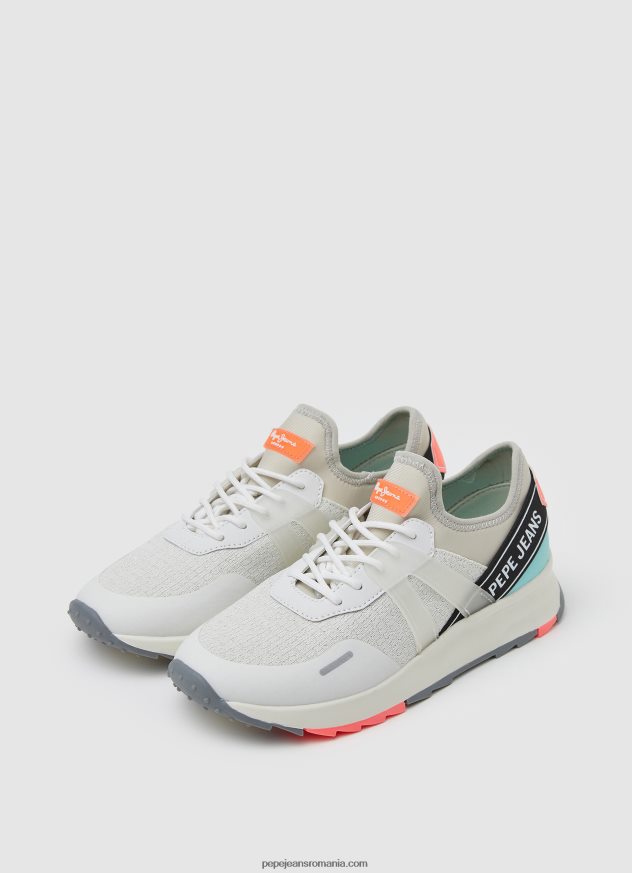 adidași tehnici de vară joy tech femei Pepe Jeans alb 6Z0R46606