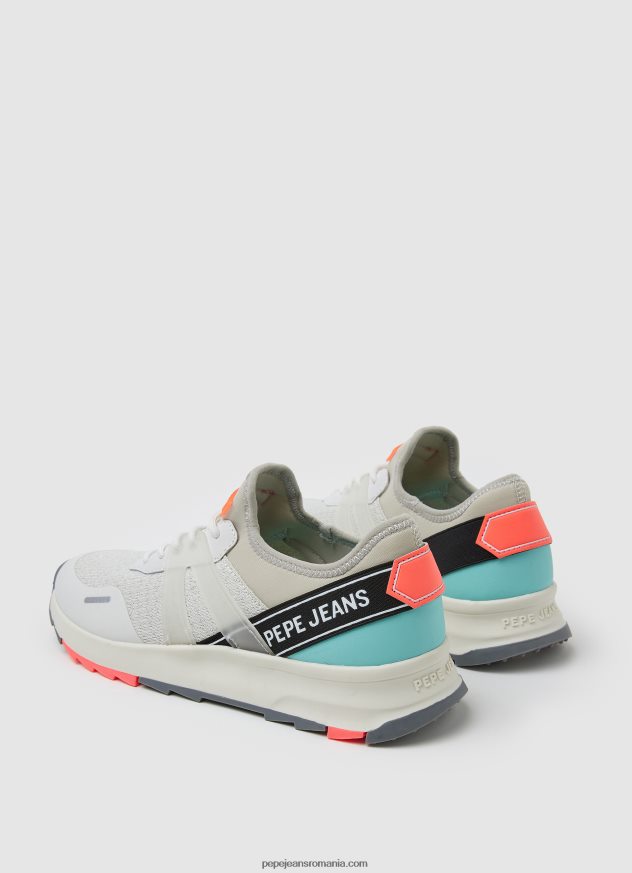 adidași tehnici de vară joy tech femei Pepe Jeans alb 6Z0R46606