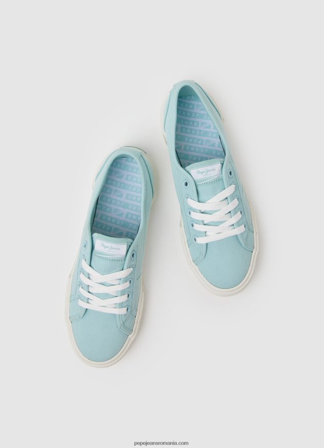 adidasi de bază brady femei Pepe Jeans verde deschis apa 6Z0R46631