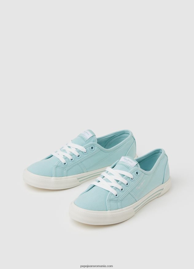 adidasi de bază brady femei Pepe Jeans verde deschis apa 6Z0R46631