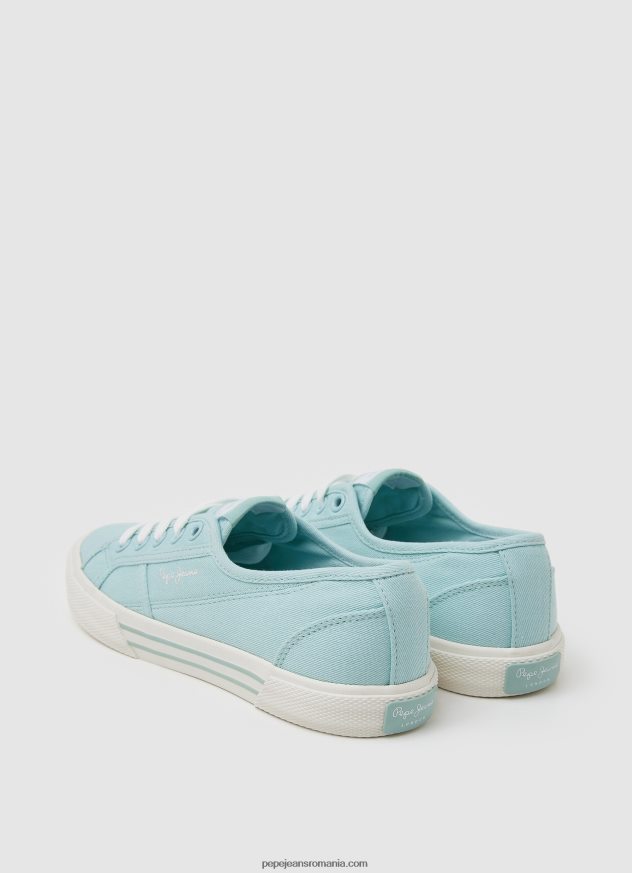 adidasi de bază brady femei Pepe Jeans verde deschis apa 6Z0R46631